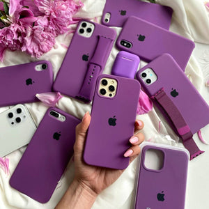 Purple Silicone Case